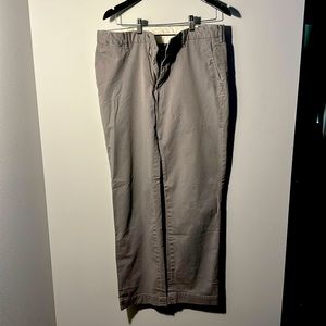 RALPH LAUREN GRAY KHAKI PANTS 34/34